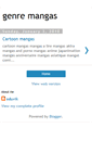 Mobile Screenshot of genre-mangas.blogspot.com
