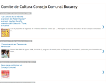 Tablet Screenshot of comitedecultura.blogspot.com