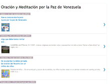 Tablet Screenshot of amorporlapazdevenezuela.blogspot.com