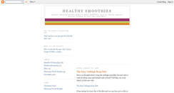 Desktop Screenshot of healthy-smoothie.blogspot.com