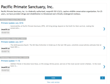 Tablet Screenshot of pacificprimate.blogspot.com