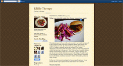 Desktop Screenshot of edibletherapy.blogspot.com