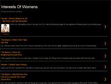 Tablet Screenshot of interestsofwomens.blogspot.com