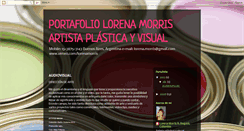 Desktop Screenshot of lorenamorrisportafolio.blogspot.com