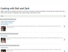 Tablet Screenshot of cookingwithdailandzack.blogspot.com