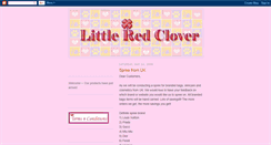 Desktop Screenshot of littleredclover.blogspot.com