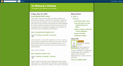 Desktop Screenshot of mohana-mohanaskitchen.blogspot.com