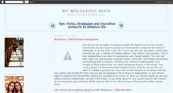 Desktop Screenshot of melaleuca-wellness-health.blogspot.com