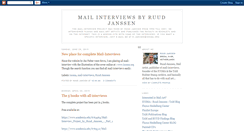 Desktop Screenshot of mailinterviews.blogspot.com