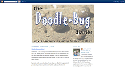 Desktop Screenshot of doodlebugdiaries.blogspot.com