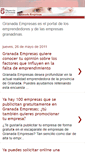 Mobile Screenshot of granadaempresas.blogspot.com