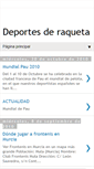 Mobile Screenshot of deportesderaquetacarry.blogspot.com