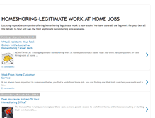 Tablet Screenshot of homeshoringmadeeasy.blogspot.com