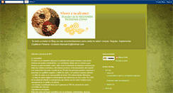 Desktop Screenshot of cuidar-nuestra-salud.blogspot.com