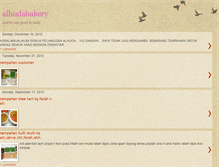 Tablet Screenshot of hudabakery.blogspot.com