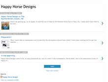 Tablet Screenshot of happyhorsedesigns.blogspot.com