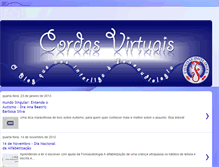 Tablet Screenshot of cordasvirtuais.blogspot.com