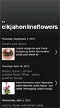 Mobile Screenshot of cikjahonlineflowers.blogspot.com