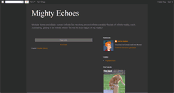 Desktop Screenshot of andmightyechoes.blogspot.com