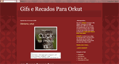 Desktop Screenshot of mensagensgifs.blogspot.com