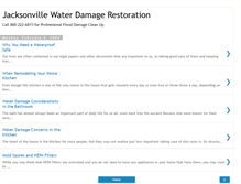 Tablet Screenshot of jacksonvillewaterdamage.blogspot.com