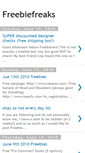 Mobile Screenshot of freebfreaks.blogspot.com