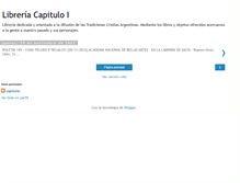 Tablet Screenshot of libreriacapituloi.blogspot.com