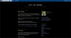 Desktop Screenshot of cityofdoors.blogspot.com