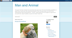 Desktop Screenshot of manandanimal.blogspot.com