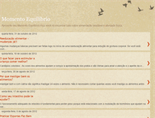 Tablet Screenshot of momentoequilibrio.blogspot.com