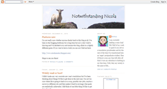 Desktop Screenshot of notnicola.blogspot.com