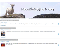 Tablet Screenshot of notnicola.blogspot.com