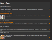 Tablet Screenshot of bieninfame.blogspot.com