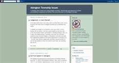 Desktop Screenshot of abingtonissues.blogspot.com