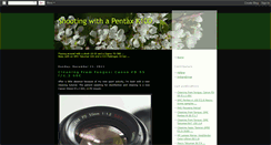 Desktop Screenshot of k10dpentax.blogspot.com