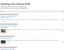 Tablet Screenshot of k10dpentax.blogspot.com