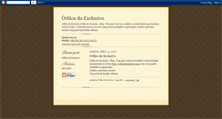 Desktop Screenshot of orfaosdoexclusivo.blogspot.com