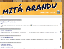 Tablet Screenshot of mitaarandu.blogspot.com