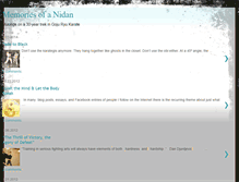 Tablet Screenshot of memoriesofanidan.blogspot.com