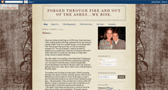 Desktop Screenshot of forgedthroughfire.blogspot.com