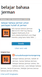 Mobile Screenshot of belajarbahasajermanonline1.blogspot.com