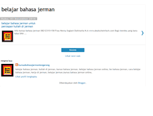 Tablet Screenshot of belajarbahasajermanonline1.blogspot.com