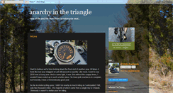 Desktop Screenshot of anarchyinthetriangle.blogspot.com