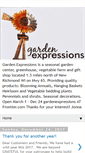 Mobile Screenshot of gardenexpressions.blogspot.com