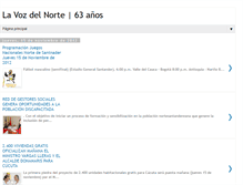 Tablet Screenshot of la-voz-del-norte.blogspot.com