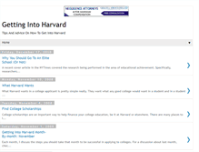 Tablet Screenshot of gettingintoharvard.blogspot.com