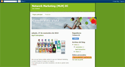 Desktop Screenshot of mlm-ec.blogspot.com