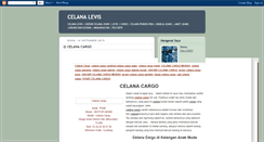 Desktop Screenshot of celanalevis89.blogspot.com