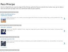 Tablet Screenshot of pacoprincipe.blogspot.com