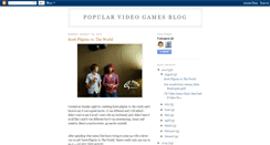 Desktop Screenshot of popularvideogame.blogspot.com